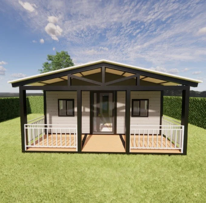 Maison Mobile préfabriquée de 20 pieds, petite maison d'hôtel, bureau, Villa préfabriquée, conteneur extensible avec toilettes pour australie, bon marché