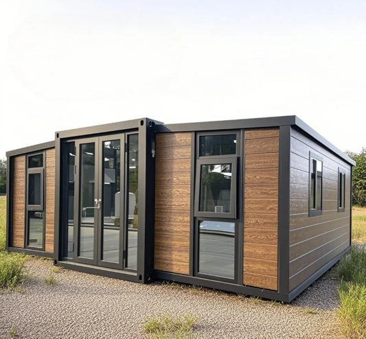 Maison Mobile préfabriquée de 20 pieds, petite maison d'hôtel, bureau, Villa préfabriquée, conteneur extensible avec toilettes pour australie, bon marché