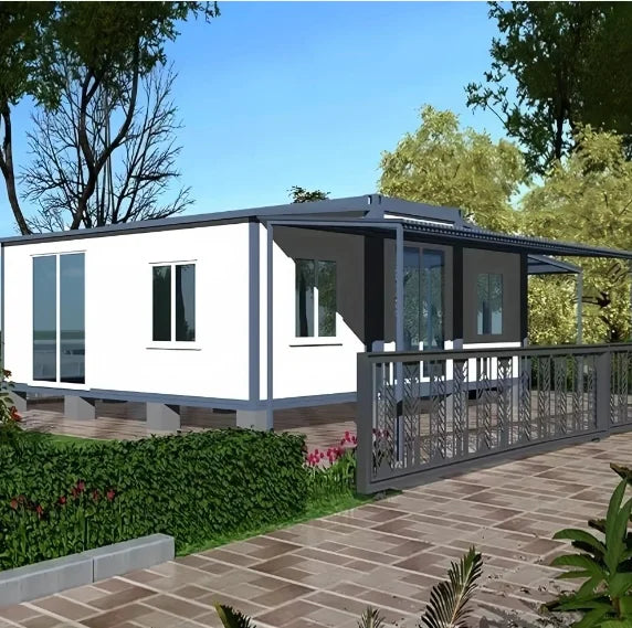 Maison Mobile préfabriquée de 20 pieds, petite maison d'hôtel, bureau, Villa préfabriquée, conteneur extensible avec toilettes pour australie, bon marché