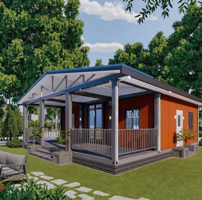 Maison Mobile préfabriquée de 20 pieds, petite maison d'hôtel, bureau, Villa préfabriquée, conteneur extensible avec toilettes pour australie, bon marché