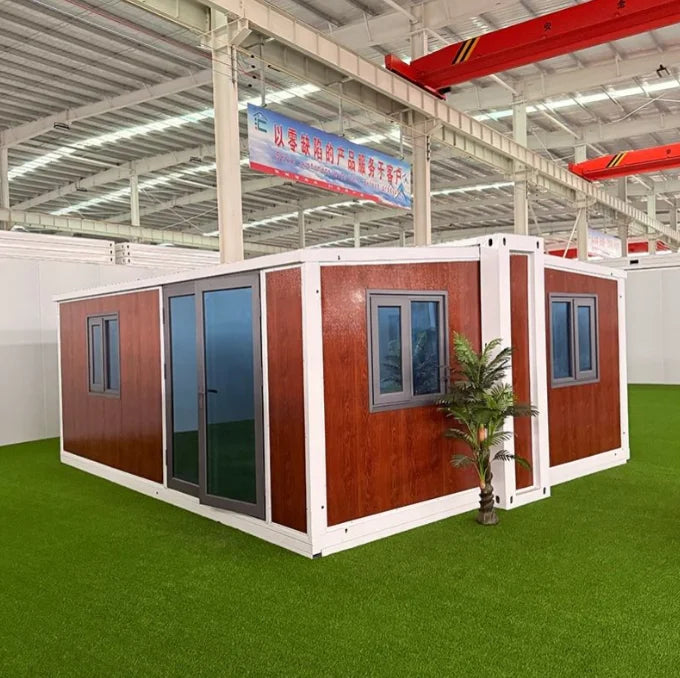 Maison Mobile préfabriquée de 20 pieds, petite maison d'hôtel, bureau, Villa préfabriquée, conteneur extensible avec toilettes pour australie, bon marché